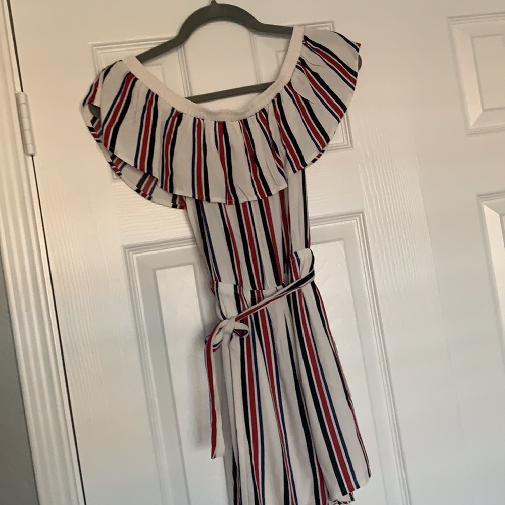 Express Off The Shoulder Romper - XS